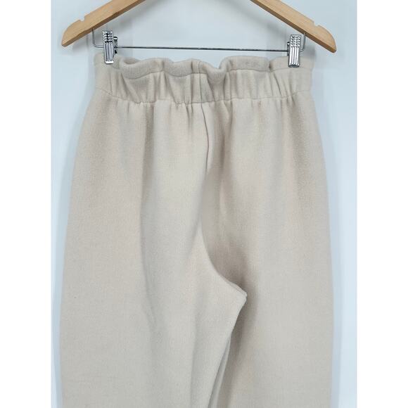 Aritzia The Group Babaton Powell Pants Fleece Paperbag Wide Leg Crop Sweatpants - Picture 6 of 10